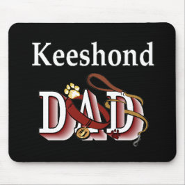 Mousepad Presentes de Pai Keeshond