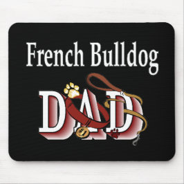 Mousepad Presentes de Pai para Bulldog Francês