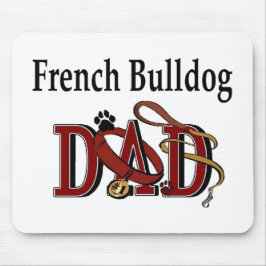 Mousepad Presentes de Pai para Bulldog Francês