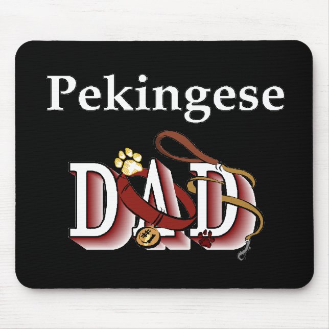 Mousepad Presentes de Pai Pekingeses (Frente)