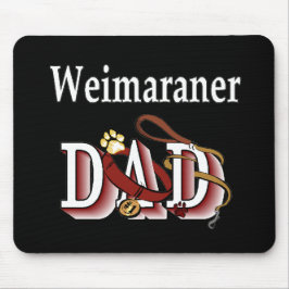 Mousepad Presentes de Pai Weimaraner