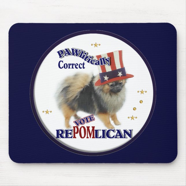 Mousepad Presentes de Pomeranian (Frente)