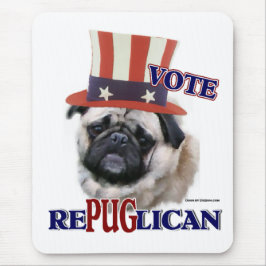 Mousepad Presentes de Pug Lovers