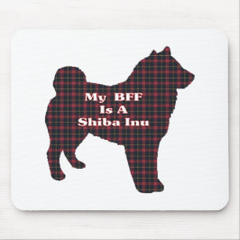 Mousepad Presentes de Shiba Inu BFF