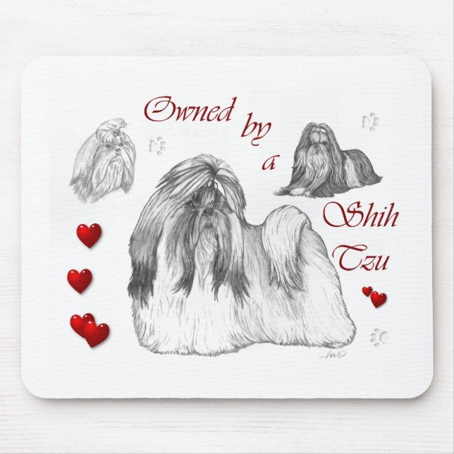Mousepad Presentes de Shih Tzu Lovers (Frente)