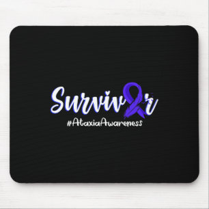 Mousepad Presentes de Suporte à Conscientização da Ataxia d