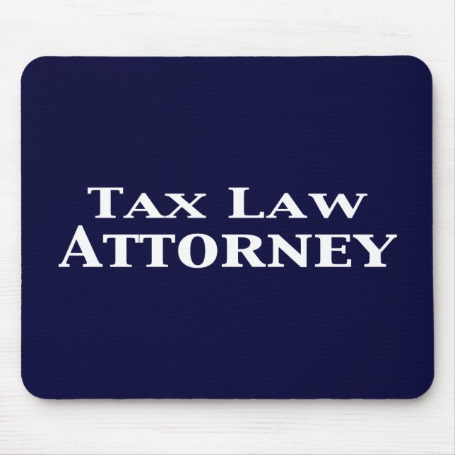 Mousepad Presentes do advogado da lei fiscal (Frente)