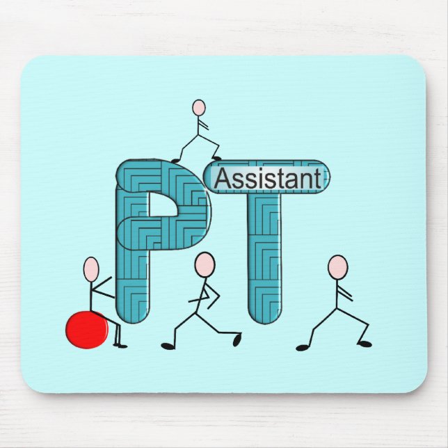 Mousepad Presentes do assistente da fisioterapia (Frente)