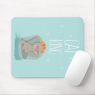 Mousepad presentes do Cat King para amantes de gatos