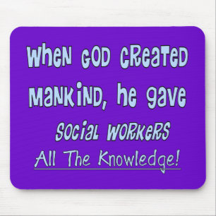 Mousepad Presentes do CONHECIMENTO dos assistentes sociais