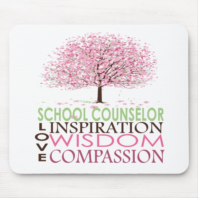 Mousepad Presentes do conselheiro da escola (Frente)