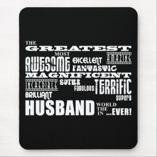 Mousepad Presentes do divertimento para maridos: O grande