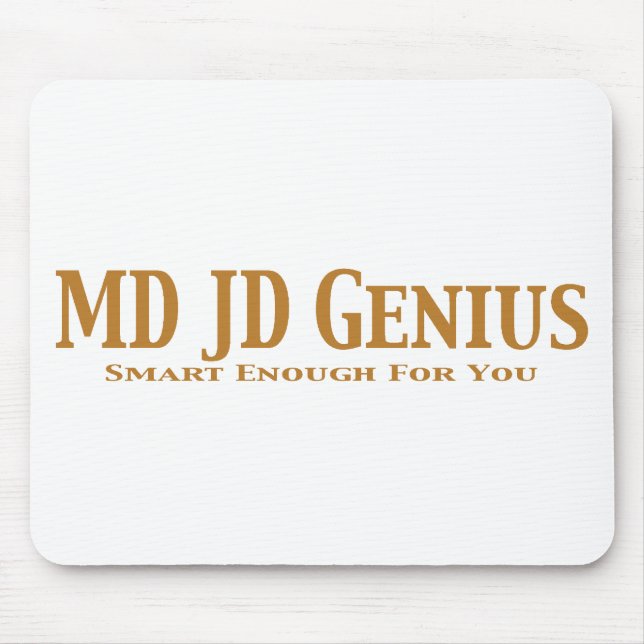 Mousepad Presentes do gênio da DM JD (Frente)