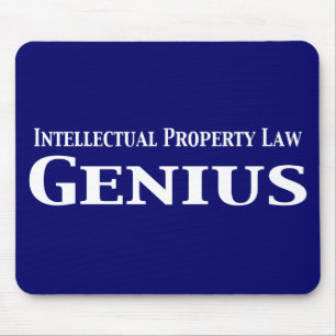 Mousepad Presentes do gênio da lei da propriedade