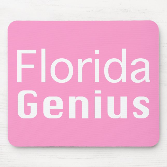 Mousepad Presentes do gênio de Florida (Frente)