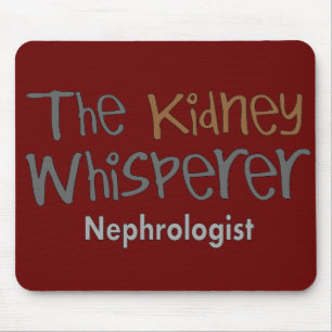 Mousepad Presentes do médico do Nephrologist, cómicos