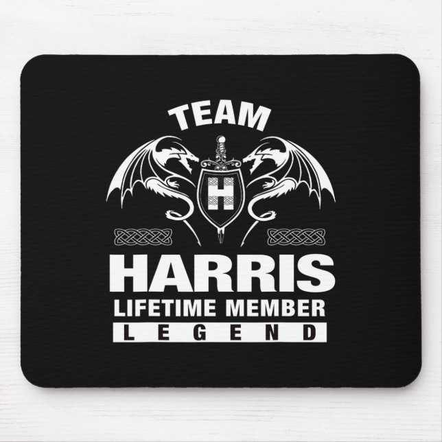 Mousepad Presentes do Membro da Vida de Harris (Frente)