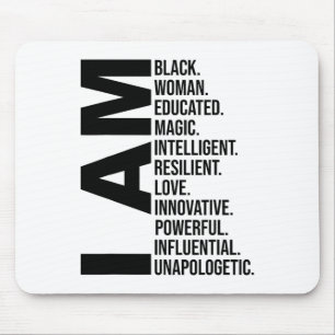 Mousepad Presentes do Mês da História Negra para Mulheres E