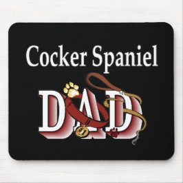 Mousepad Presentes do PAI coker Spaniel