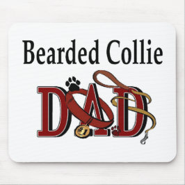 Mousepad Presentes do Pai do Bearded Collie
