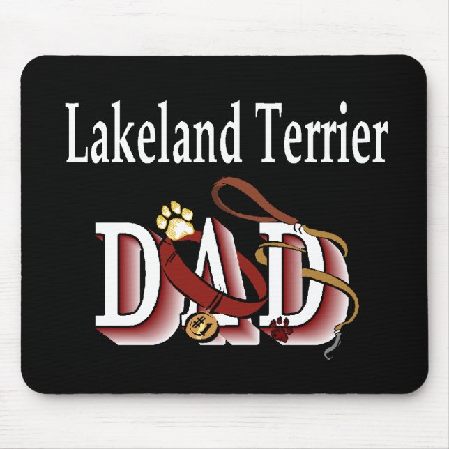 Mousepad Presentes do Pai Lakeland Terrier (Frente)