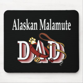 Mousepad Presentes do Pai Malamute no Alasca