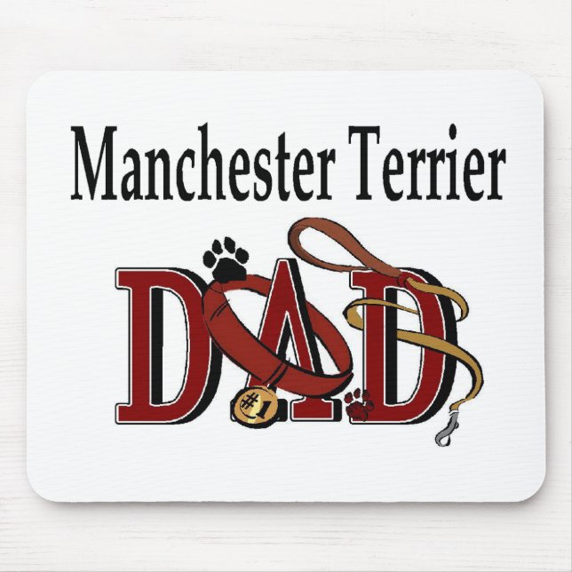 Mousepad Presentes do Pai Manchester Terrier (Frente)