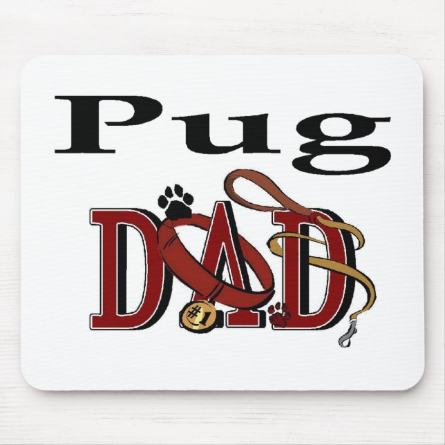 Mousepad Presentes do Pai Pug (Frente)