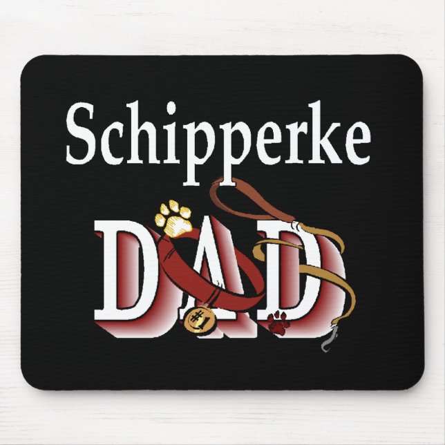Mousepad Presentes do Pai Schipperke (Frente)