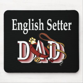 Mousepad Presentes do Pai Setter Inglês