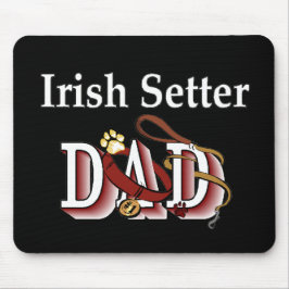 Mousepad Presentes do Pai Setter Irlandês