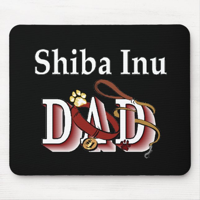 Mousepad Presentes do Pai Shiba Inu (Frente)