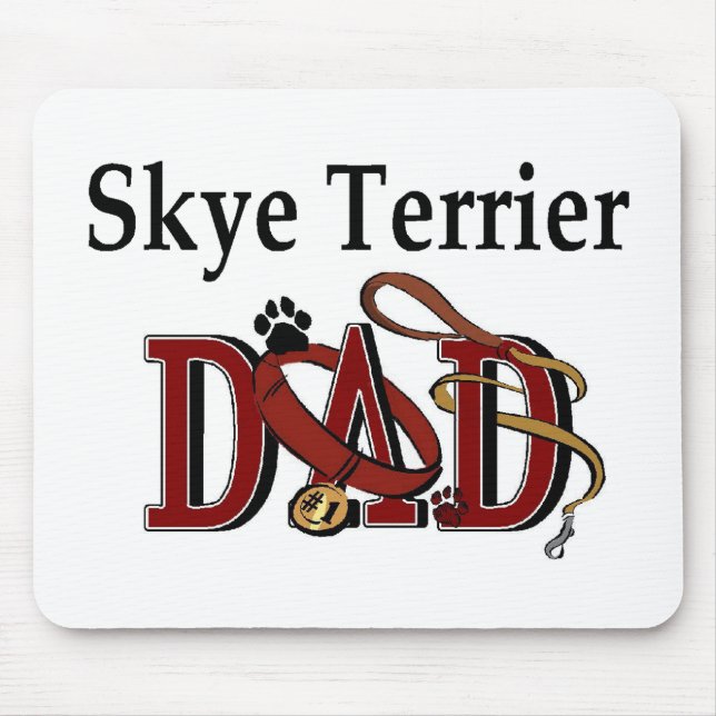 Mousepad Presentes do Pai Skye Terrier (Frente)