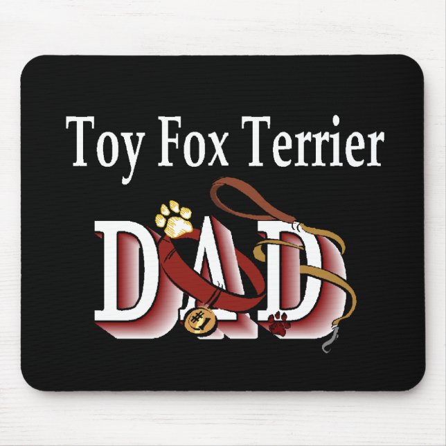 Mousepad Presentes do Pai Tapete Fox Terrier (Frente)