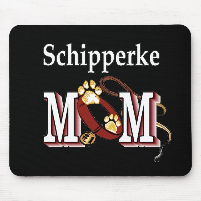 Mousepad Presentes do Schipperke MOM (Frente)