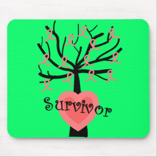 Mousepad Presentes do sobrevivente do cancro da