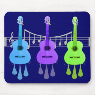 Mousepad Presentes dos amantes da guitarra