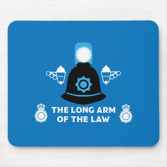 Mousepad Presentes E Acessórios Da Polícia Britânica  (Frente)