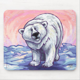 Mousepad Presentes e acessórios do Urso Polar