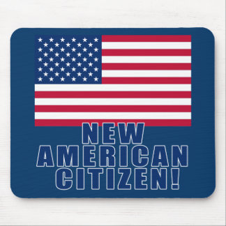 Mousepad Presentes e camiseta americanos novos do cidadão