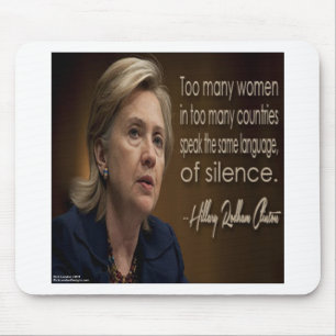 Mousepad Presentes e Camisetas Hillary Clinton Mulheres R A