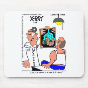 Mousepad Presentes engraçados de camisetas médicas do trato