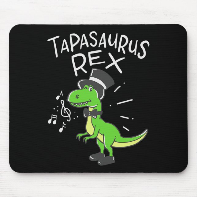Mousepad Presentes engraçados de dança de sapateado para da (Frente)