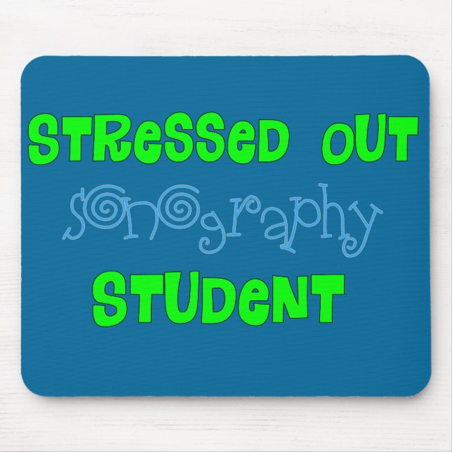Mousepad Presentes engraçados do estudante de Songraphy (Frente)