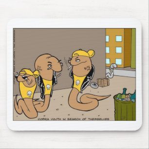 Mousepad Presentes Engraçados e Colecionáveis de Gangues de