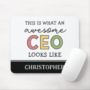Mousepad Presentes engraçados para CEO   Presentes de Chefe