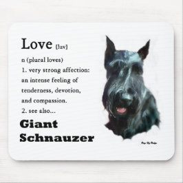 Mousepad Presentes Giant Schnauzer