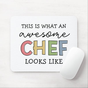 Mousepad Presentes incríveis de chef   Melhor Chef Engraçad