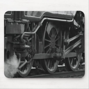 Mousepad Presentes locomotivos do trem do motor de vapor