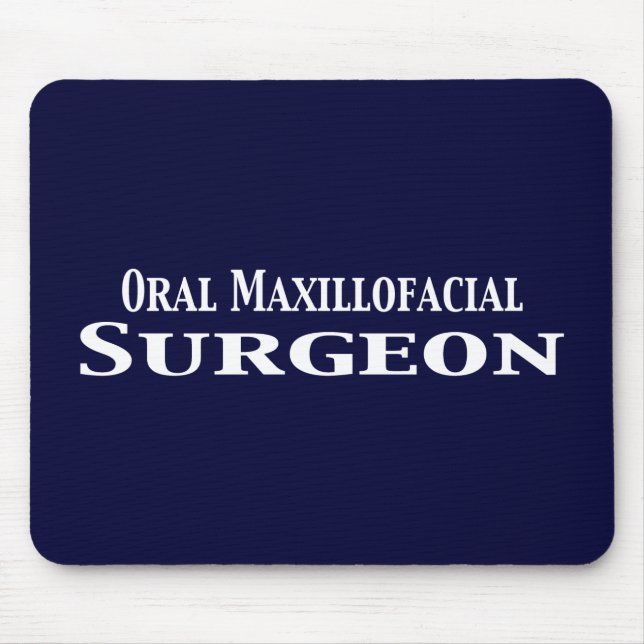 Mousepad Presentes Maxillofacial orais do cirurgião (Frente)
